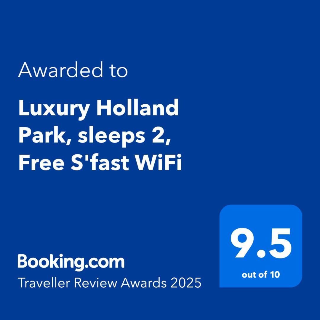 Апартаменты Luxury Holland Park, Sleeps 2, Free S'Fast Wifi Лондон Экстерьер фото